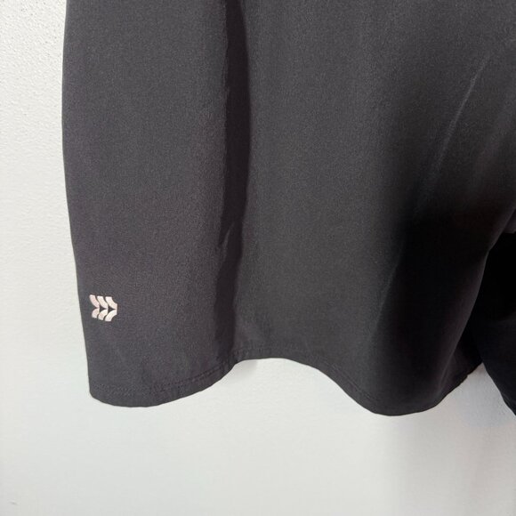 All in Motion Womens Tech Shorts Large Black Activewear Gym Walking Running - Picture 8 of 9